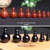 Camiseta Onyx Preto Vermelho Natural Acessórios Cabeça de Buda Contas Espalhadas Contas Pagode de Buda Pulseira DIY Acessórios Bodhi Estrela Lua
