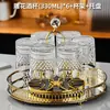 Conjunto de Copos de Cristal para Whisky Estilo Europeu, Copos de Vidro Domésticos de Alta Qualidade, Copos de Cerveja, Copos para Licores, Taças de Vinho de Alta Qualidade