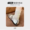 Calcetines Finos de Seda y Encaje de Verano para Mujer, Malla Hueca Transpirable Antibacterianos Estilo Ins Calcetines Fruncidos de Media Pantorrilla