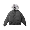 Jaqueta de Algodão Estilo Americano com Gola de Pelo para Homens, Espessa, com Capuz, Quente, Roupa de Casal para Exterior, Parka, Jaqueta de Penas