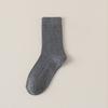Meias de Lã Femininas Outono e Inverno Meias de Meia Panturrilha Forradas com Lã Espessas Quentes Meias de Caxemira de Inverno Pilhas de Meias Indústria de Meias Zhuji