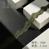 Encaje Ondulado de Diente de Perro Hecho a Mano DIY Accesorios para Ropa Decoración de Cortinas de Boda Suave y Amigable con la Piel Accesorios para el Cabello de Doble Cara