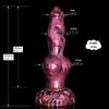 Perro de simulación pene habitación femenina auxiliar rápido instrumento musical ventosa masturbación manual pene de lobo con pantalones juguetes para parejas