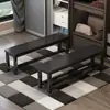 Banco Largo Banco para Cambiarse los Zapatos Banco Largo Hogar Vestidor Baño Mesa de Comedor Tienda de Ropa Deportiva Estadio Banco de Descanso