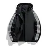 Chaqueta Cortavientos Transfronteriza 2026 Primavera Senderismo con Capucha Desmontable Moda Casual Versátil Chaqueta de Pareja