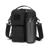 Bolsa Transversal Multifuncional de Grande Capacidade, Bolsa Tática para Lazer ao Ar Livre, Bolsa de Ombro Transversal Impermeável e Resistente ao Desgaste para Montanhismo e Viagem