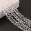 Contas de vidro cristal galvanizado contas de amendoim novos acessórios de joias diy contas soltas pulseira acessórios de cabelo fabricantes