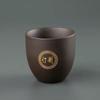 Cinnabasa Morado Barro Redondo Negro Marrón Arena Morada Taza de Té Pequeña para el Hogar Tetera Taza de Agua Tapa Vender Accesorios