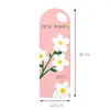 Caja Pequeña Individual de Flores para el Día del Maestro, Tarjeta de Flores de Mano, Caja de Arreglo Floral, Caja de Regalo Floral, Bolsa para Empaquetar Ramo, Caja de Flores de Mano