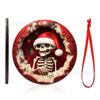 Enfeites de Madeira Transfronteiriços Decorações de Natal Etiquetas para Árvore de Natal Artesanato de Feriado Decorações Penduradas de Madeira Presentes de Desenho Animado