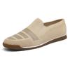 Sapatos Beanie de Verão Respiráveis de Sola Macia para Homens, Sapatos Casuais Slip-On, Sapatos de Pano Lazy Old Beijing Respiráveis de Sola Macia que Não Cheiram