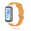 Adequado para Capa de Fone de Ouvido Dedicada Huawei Band 11 Huawei Band11 Fivela de Aço Escalonada Pulseira de Silicone
