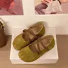 Sapatos Birkenstock femininos de sola grossa para aumentar a altura, novo modelo 2026 para primavera e outono, mocassins slip-on retrô de cobertura total