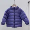 Alunos do Ensino Fundamental e Médio Uniforme Escolar Camada Interna Essencial Inverno Jaqueta de Penas Infantil Forro Meninos Meninas Leve Quente Roupa de Inverno