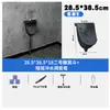 Orinal de Pared con Tapa, Sin Taladro, para Uso en Baño Doméstico, Orinal Expuesto para Hombres