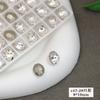 K9 Alternativo Alta Qualidade Strass para Nail Art com Base Branca em Ponta Coração Oval Retangular Irregular Acessórios Decorações de Strass para Unhas