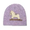 Gorro de Punto con Pelo Transfronterizo, Gorro con Orejeras de Lana Tendencia Nacional Rpet, Gorro de Punto Anti-Mink Rpet, Personalizado de Fábrica