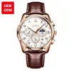 Relógio de Fábrica Marca Relógio de Quartzo Multifuncional Oem Oem Relógio Masculino Atacado Masculino Relógio Masculino