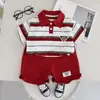 Conjunto de Duas Peças Masculino de Verão: Camisa Polo de Algodão Listrada com Gola Polo e Botões, Manga Curta Casual, Shorts de Algodão. Direto do Fabricante