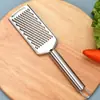 Rallador Multifuncional de Acero Inoxidable para Queso, Verduras, Frutas, Rábano, Ajo, Jabón y Uso Doméstico Pasta de Ajo