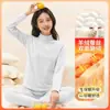 Novo Conjunto de Veludo Infantil 2025 para Meninos e Meninas, Conjunto Térmico para Outono e Inverno, Roupas de Outono Macias e Amigáveis à Pele e Calças Compridas