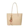 Bolsa tote retrô versátil para mulheres, grande capacidade, design simples, adequada para o trabalho, nova moda, bolsa de ombro, pequena bolsa transversal