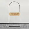 Arco Rectangular de Boda Amazon, Forma de Arco de Globos, Arco de Hierro, Diseño de Patio Exterior, Soporte para Boda en Césped