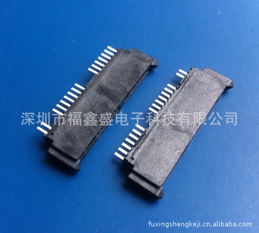 SATA7+7+2母座焊线