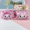 Pendente de boneca Sanrio fofa de pelúcia de desenho animado, acessórios para tiara de cabelo, corda de cabelo, presilha, acessórios para roupas, sapatos e chapéus