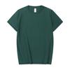 Playera de Algodón Pesado para Hombre 270g para Hombre y Mujer Color Sólido Manga Corta Pareja Holgada Transpirable Media Manga Casual Camiseta Lisa