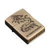 JT3-501 Jiantai querosene isqueiro atacado personalidade criativa bronze dragão escultura roda de moagem isqueiro isqueiro à prova de vento