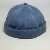 Chapéu de Proprietário BSCI Chapéu de Marinheiro Chapéu Yuppie Malandro Chapéu de Marinheiro Masculino Primavera e Verão Estilo Japonês Moderno Chapéu Melão Sem Aba