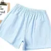 Shorts Casuais de Algodão Feminino, Calças Largas Plus Size, Hot Pants para Casa Praia, Shorts Esportivos Casuais Soltos de Verão