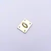 Base de colgante de borla estilo coreano metal base accesorios para funda de teléfono móvil diy gancho de colgante redondo amor cuadrado