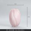 Novo Design Criativo Colorido Chinês Vaso de Vidro Vintage Espiral Irregular Torcido Vaso Decorativo Enfeites para Casa