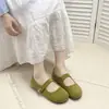 Mocasines Birkenstock Mary Jane de Velcro Feo-Bonitos para Mujer, Moda Nueva Verano 2026 Planos de Suela Gruesa que Aumentan la Altura
