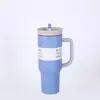 Stanley Taza para Coche de 40 oz Portátil con Popote Taza para Hielo Termo de Acero Inoxidable Taza de Agua con Asa para Coche Venta al por Mayor