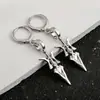 Mercancía de Anime Transfronteriza Death Note Misa Amane Pendientes de Lanza Collar Llavero de Death Note