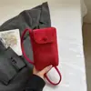 Transfronterizo 2025 Nuevo Bolso de Mujer Popular de Gama Alta Bolso de Hombro Estilo Coreano Cartera Sencilla para Monedas Bolso Cruzado Vertical para Teléfono Móvil