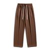 Pantalones Deportivos Casuales de Pierna Recta para Hombre, Nuevo Estilo Primavera y Otoño, Marca de Tendencia Transfronteriza Tallas Grandes, Pantalones Largos Holgados Simples de Pierna Ancha