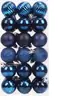 Bola de Natal com novo formato 36 Pingente de decoração de árvore de Natal pequeno pingente bola quadrada conjunto de melancia
