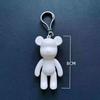 Oso de Fluido Base Blanca DIY Hecho a Mano Regalo para Niños Set de Pintura Acrílica Kit de Materiales Oso Violento Venta al por Mayor