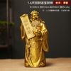 Bronze Deus da Riqueza tesouro da sorte Deus da Riqueza lingote Deus da Riqueza decoração artesanato sala de estar decoração de casa decoração de escritório