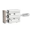 Laize Cilindro de Vástago de Tres Ejes Ajustable de Carrera Magnética Accesorios Neumáticos Pequeños Mgpmj12/16/20/2532