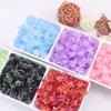 Vidrio Checo de 10 mm Flor Puntiaguda Accesorio Vintage para el Cabello Pasador para Niños Pulsera Pasador DIY Accesorios para Ropa Hanfu