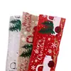Cinta Estampada Navideña de 2m Adornos para Árbol de Navidad Accesorios Decoración Navideña Cinta de Coche Colorida Serpentinas