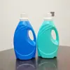 Balde Plástico de Detergente para Roupas 2kg Garrafa de Solução Nutritiva Jarra Plástica Amaciante Sabão Líquido Químico Diário Garrafa Plástica Garrafa de Fertilizante