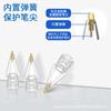 Punta de repuesto para lápiz Apple punta de lápiz de transformación transparente adecuada para punta de lápiz applepencil primera/segunda generación reemplazo de tubo de aguja