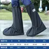 Cobre-sapatos à Prova de Chuva para Uso Externo, Impermeável e Antiderrapante, Espessado e Resistente ao Desgaste para Adultos, Adequado para Ir à Praia em Dias Chuvosos, Coberturas Portáteis de Cano Alto para Galochas Venda por Atacado