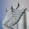 Zapatos de suela nueva transfronterizos 2026 otoño zapatos deportivos casuales moda tendencia ins para hombre flyknit transpirables zapatillas para correr